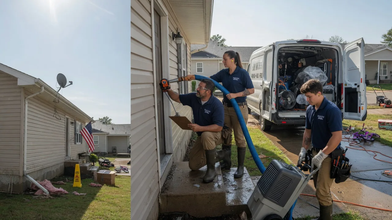Ceiling Water Damage Restoration in Columbia, SD near me