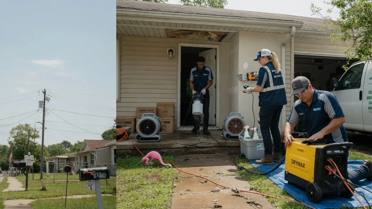 Storm Damage Water Removal in Columbia, SD near me